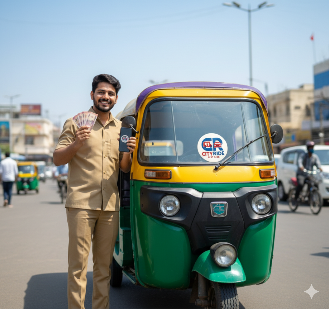City Ride auto rickshaw