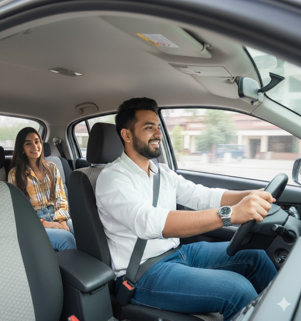 Safe driver with passengers